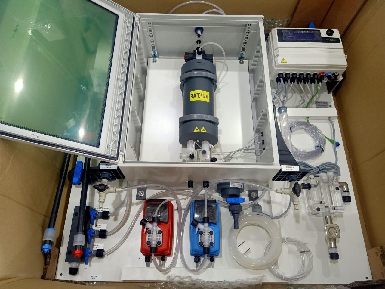 Máy tạo Chlorine dioxide (ClO2) khử trùng nước an toàn hiệu quả